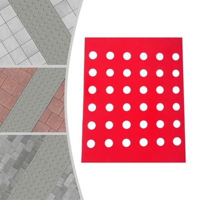 Concrete Stamp Mold, Concrete Stamp Mat For Blind Sidewalk Concrete Texture Mat