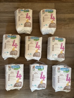 babylove nature ÖkoPANTS Gr. 4 Maxi (9-15 kg), 8 Pack mit je 20 Stück (160PANTS)