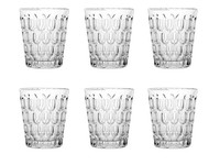 Set 6 H&H Blow Glasbecher Aus Transparentem Glas Cl 32