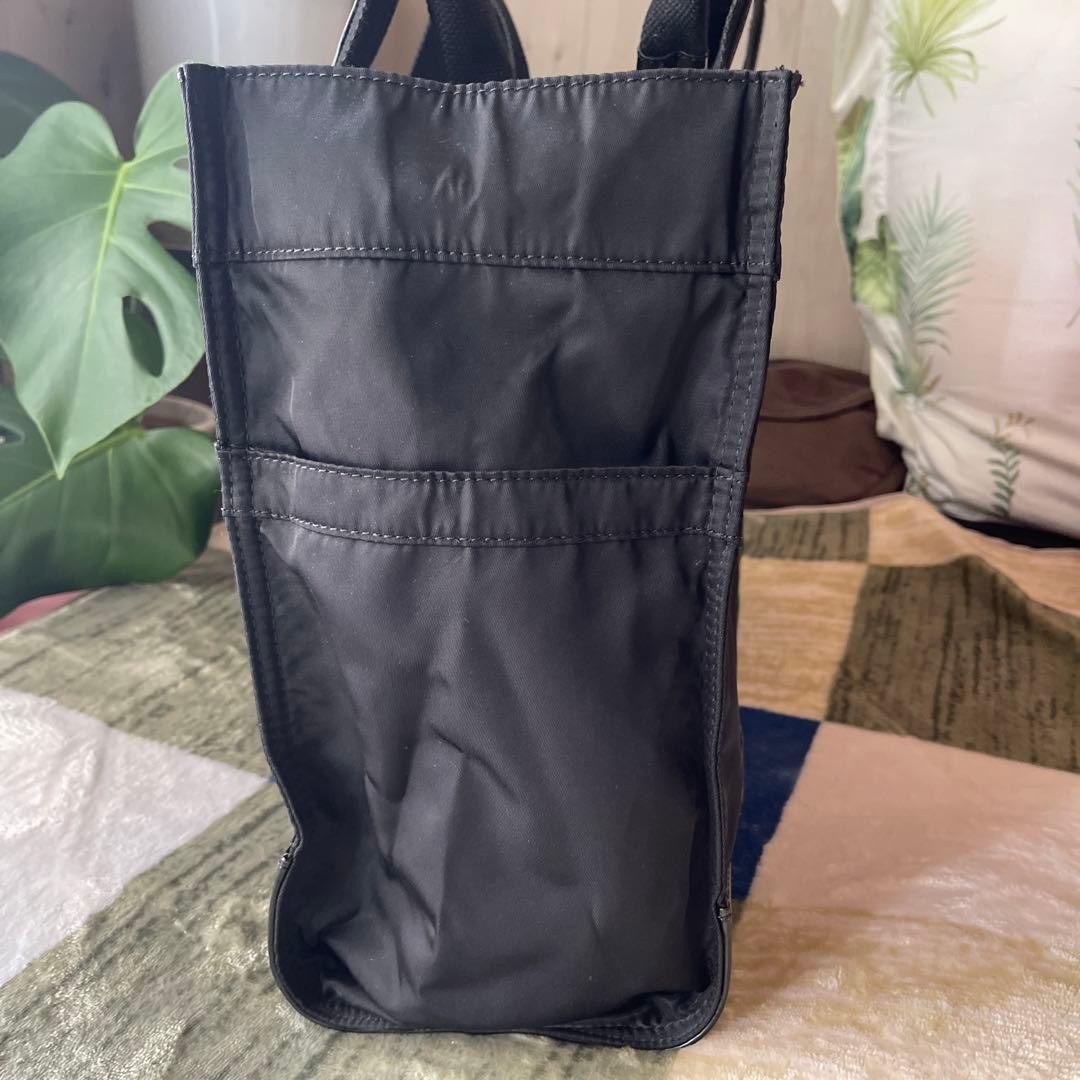 Tory Burch Tote Bag Nylon x Enamel Black Women's From Japan thumbnail 3