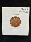 * 1942-P* SUPERB+ TONED GEM BU MINT Lincoln WHEAT PENNY * FROM OLD COLLECTION *