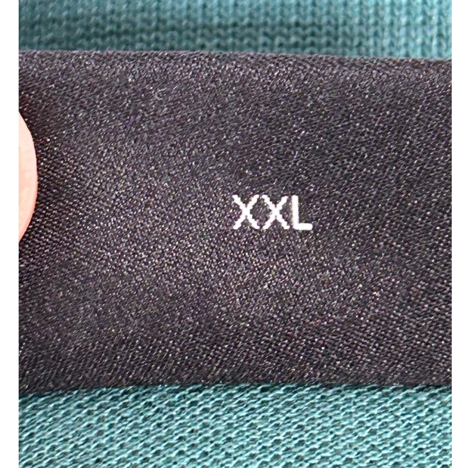 BOSS Hugo Boss XXL Pima Cotton Regular Fit Short Sleeve Green Polo Shirt thumbnail 3