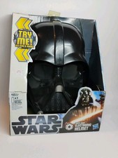 Star Wars Talking Darth Vader Mask Costume Hasbro 2011 Factory Sealed New Disney