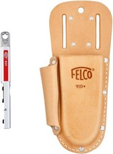 FELCO F910+ Leather Holster & F905 Sharpening Tool Set for Pruning Secateurs