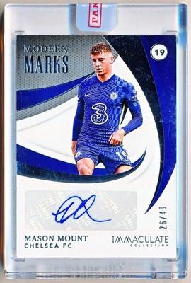 2021 Immaculate Mason Mount Modern Marks Premier League Auto SP 
