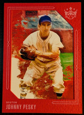 Johnny Pesky 2021 Panini Diamond Kings Red Frame #41 R1N:153