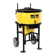 Güde Zwangsmischer GZM 120 2000W 120L Trommel mit Sackaufreißer Transporträder