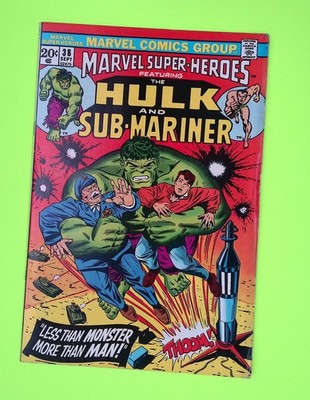 Marvel Super-Heroes #38 Vol. 1 1973 Marvel Comics 6.5 Comic Book J85-30