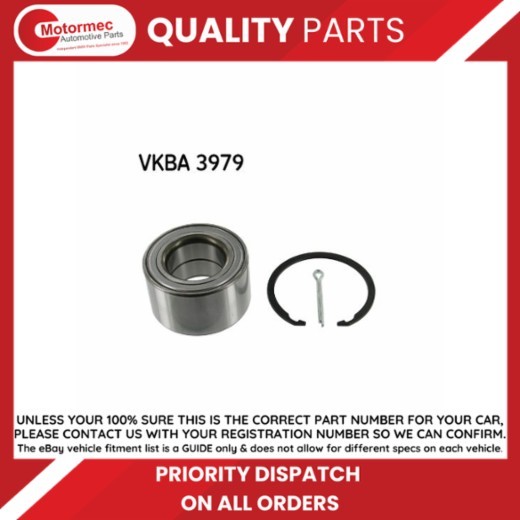Front SKF SWEDEN VKBA 3979 Wheel Bearing Kit for TOYOTA - Image 13