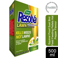 Resolva Lawn Weedkiller Extra Concentrate For Garden treats 250sq.m, 500ml