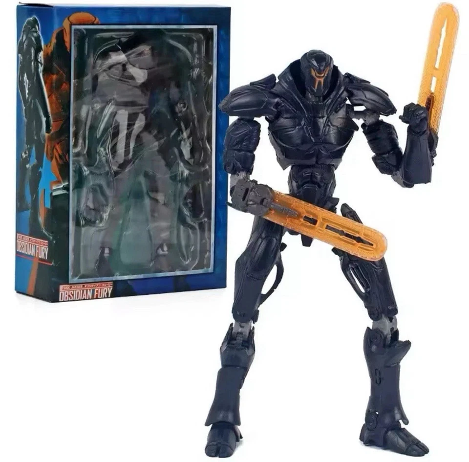 Bandai Pacific Rim Uprising Obsidian Fury Kaiju-Jaeger Hybrid Action Figure - Image 4 of 4