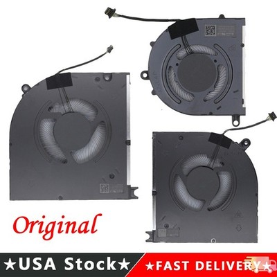 OEM CPU GPU Cooling Fan Replacement For Dell Alienware M18 M18X R1 P51E Laptop