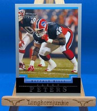 2004 Bowman Jason Peters RC rookie card Philadelphia Eagles. rookie card picture