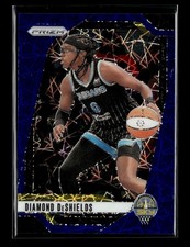 2024 Panini Prizm WNBA Diamond DeShields Blue Velocity Prizms #8