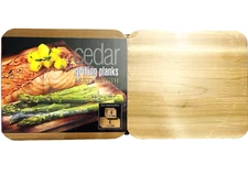 COASTAL CUISINE RED CEDAR *MULTI-LENGTH* 4 EACH) 7"X8" & 7"X18" GRILLING PLANKS