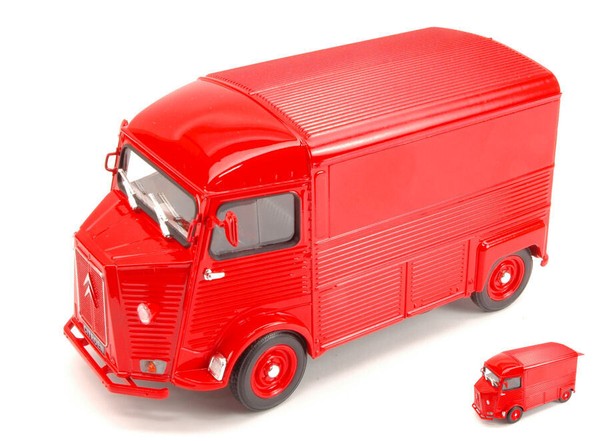 Welly 1/24 Van Citroen Hy Type 1962 Modellbau Statisches Modell Diecast-image