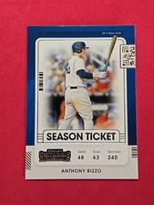 2021 Anthony Rizzo Panini Contenders Season Ticket #53