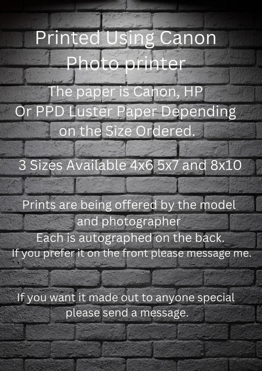 Sexy Nude Panty Spread Mature Woman Photo Print Naked Risque Lexi Kane Auto  | eBay