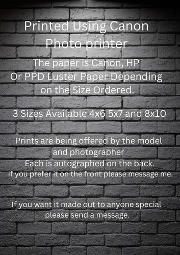 OnlyFans 59 Year Old Mature Model Lexi Kane Photo Print Topless Risque Auto | eBay