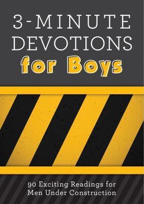 3-Minute Devotions for Boys: 90 Exciting- 9781630586782, paperback, Hascall, new