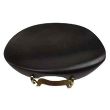 Centre Shape 1/4 Violin Chin rest with clamp Screw,Ebony Wood Violin chinrest
