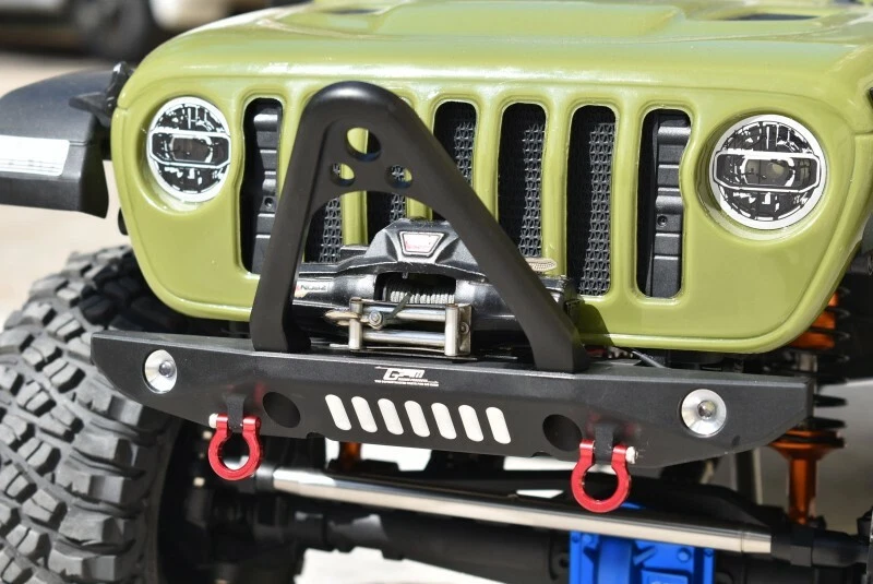 Aluminum Front Bumper for AXIAL 1/6 SCX6 JEEP JLU WRANG LER 4WD - Image 2 of 4