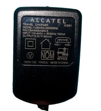 Alcatel Travel Charger:Model YJS003G-0500550M...