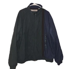 Vintage Perry Ellis America Men's Logo Windbreaker Jacket Size XL