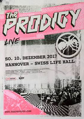 The Prodigy - Firestarter, Hannover 2017 | Konzertplakat | Poster