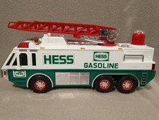 Amerada Hess 1996 Toy Emergency Truck Lights and Sound No Batteries included 11"