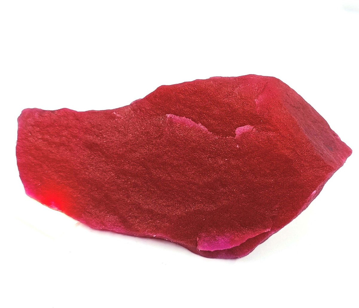 DYED Big Offer 2225 Ct Natural Red Ruby Uncut Rough Certified