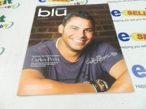 CARLOS PENA  AUTOGRAPHED LIFESTYLE MAGAZINE