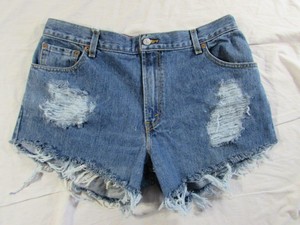 womens levi cut off shorts
