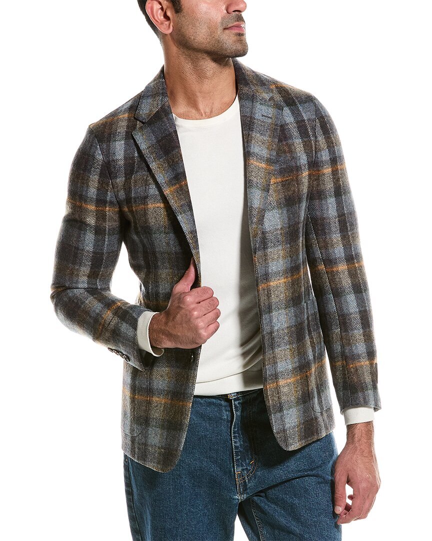 Шерстяная спортивная куртка Todd Snyder Madison мужская синяя 38S 76790₽