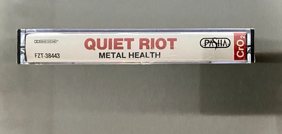 QUIET RIOT METAL HEALTH Cassette ©1983 PASHA (AMG REWIND) CA OG NOS SEALED! - Image 2 of 4
