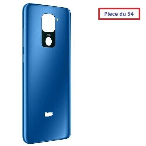 BLUE BACK GLASS COVER FOR XIAOMI REDMI NOTE 9 (#A58#) - Picture 1 of 1