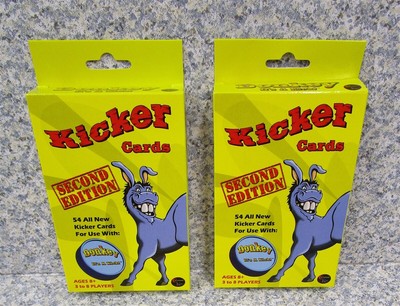 CLEVELAND KIDS Donkey It's A Kick Kicker Cards Lot of 2 Second Edition 54 Cards