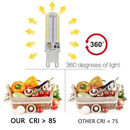 220V - 240V Light Lamp Globes Corn Bulb 1-10pcs 104 LED 3014 SMD G9 - Picture 11 of 14