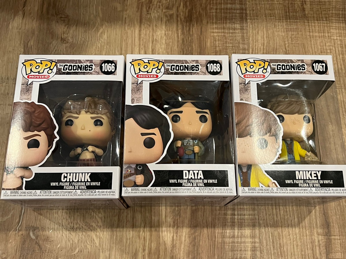 The Goonies, DATA #1068, CHUNK #1066, MIKEY #1067 Funko Pop Set | eBay