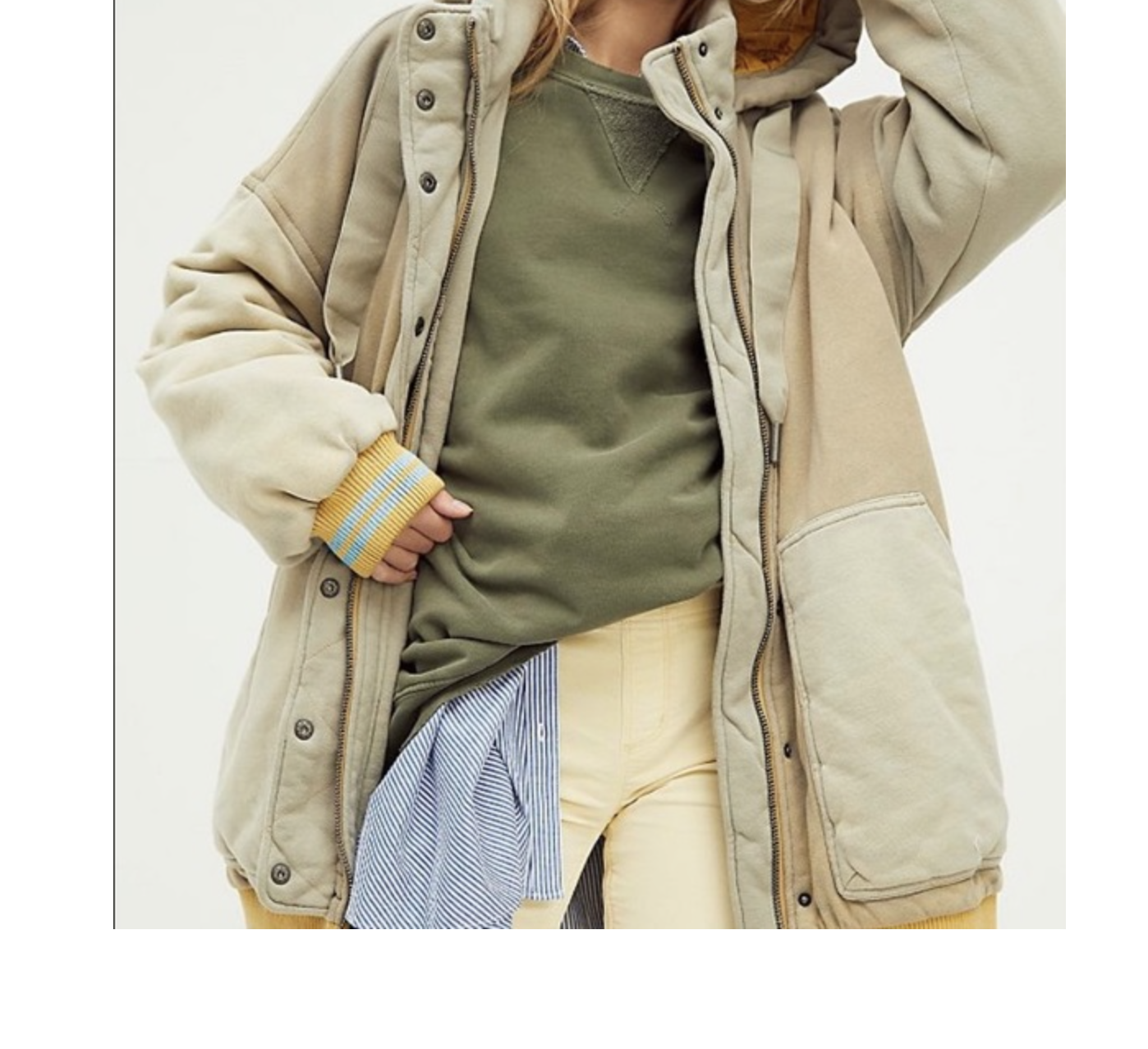 Free People All Star Stadium Oversized 