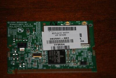 HP/Broadcom 802.11g BRCM1016 WiFi card 392591-001