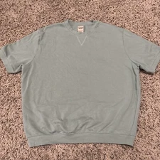 Scandia Woods Mint Green Pullover Short Sleeve T Shirt Mens Size Large 