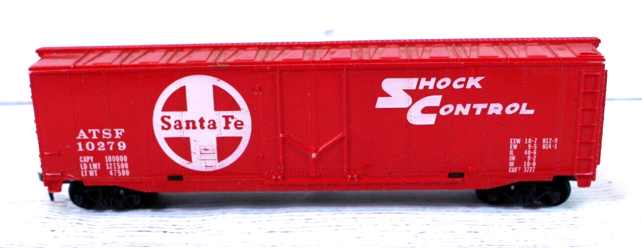 TYCO HO Scale Santa Fe Shock Control 12079 Freight Train