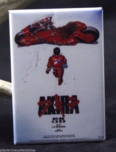 Affiche de film Akira 2" X 3" aimant réfrigérateur / casier. anime japonais - Photo 1/2