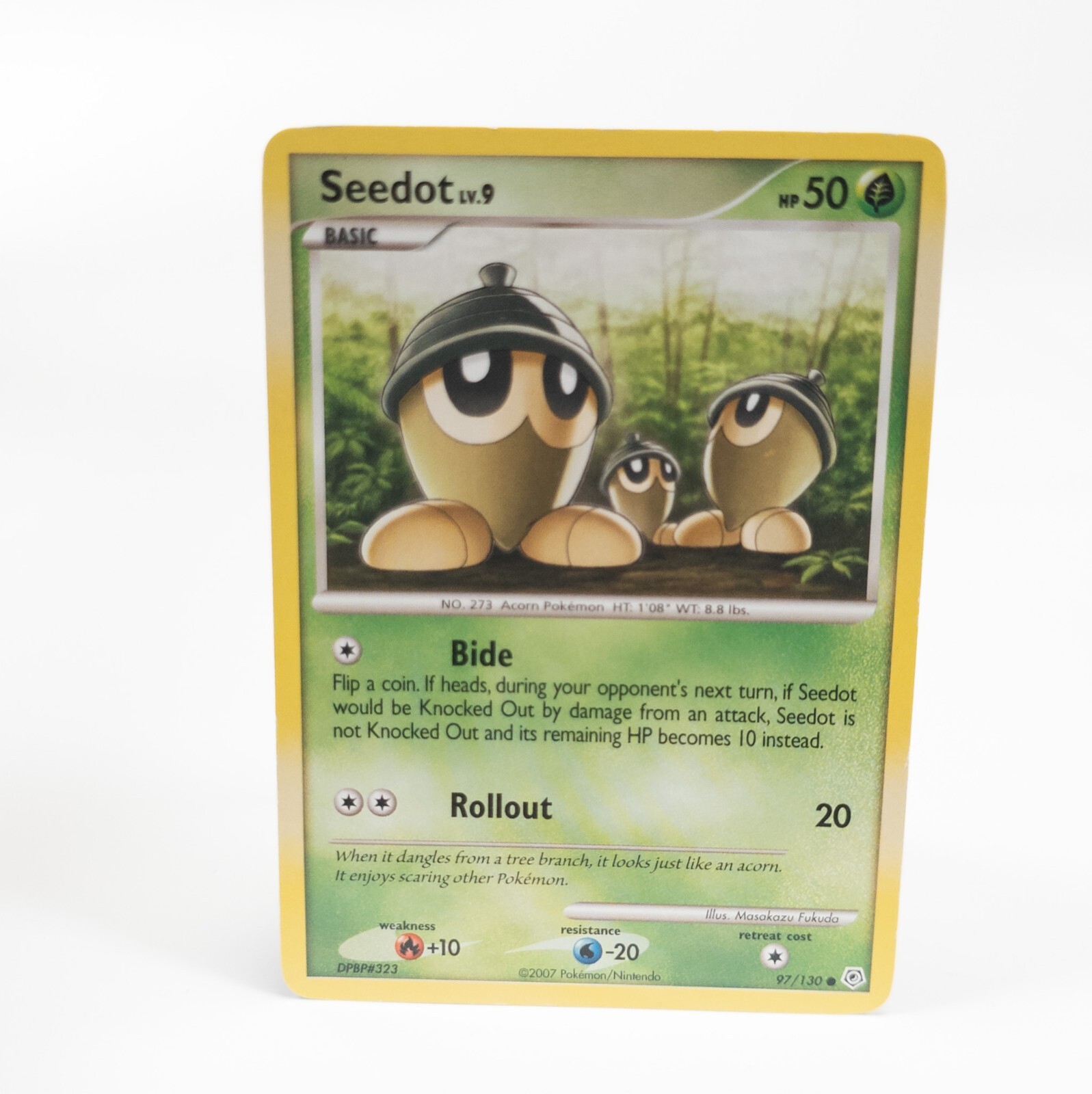 Seedot 97/130 Pokemon Diamond and Pearl Common NM