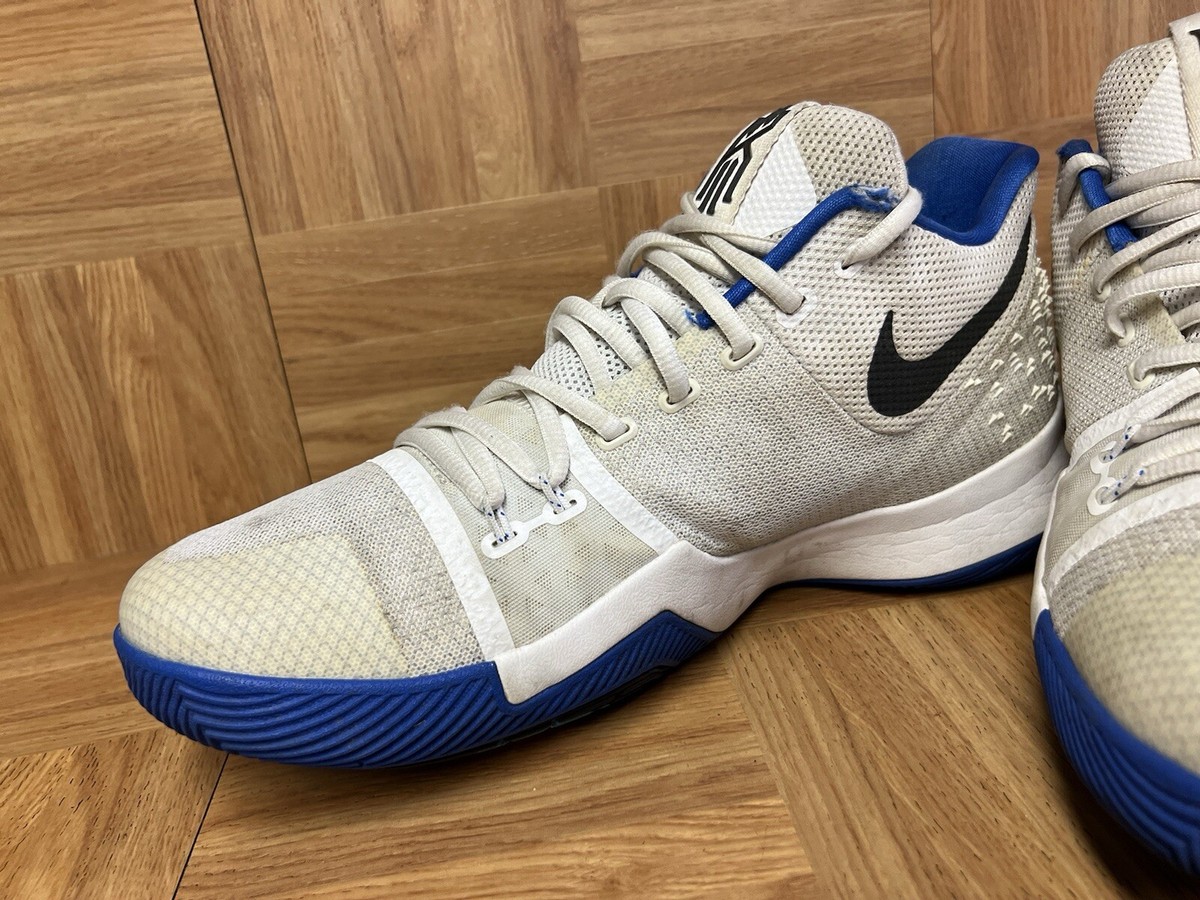 RARE🔥 Sz 12 - Nike Kyrie 3 Duke Hyper Cobalt Blue Men's Shoes