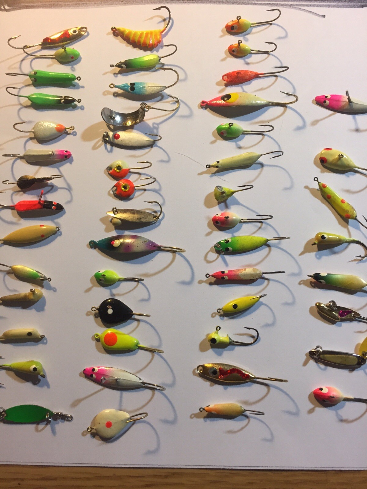 Fishing Lures 50,Misc Ice Fishing 🎣Panfish Jigs, Assortment, Fish, Single Hook. - Image 3