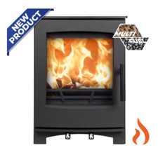 Multi Fuel SMALL Tinderbox Multifuel Stove 5 kW DEFRA burning wood eco design