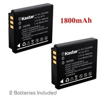 2x Kastar Battery for Fujifilm NP-70 FinePix F20 F20 Zoom F40fd F45fd F47fd