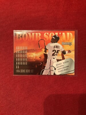 1994 Donruss Barry Bonds Bomb Squad Insert Card # 3 